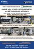 UNIQUE SALE OF VERY LATE SHEETMETALand METALWORKING MACHINES