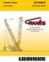 Crawler Crane LR 1400/2