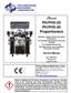 Classic. PH/PHX-25 PH/PHX-40 Proportioners. Service Manual. Polyurethane Machinery Corp.