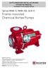 SUPPLEMENTARY INSTALLATION AND OPERATING MANUAL Translation of the original manual. Series MNK-X, MNK-XB, SCK-X Frame-mounted Chemical Vortex Pumps