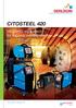 CITOSTEEL 420. MIG/MAG equipment for superior welding results.