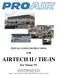 INSTALLATION INSTRUCTIONS FOR AIRTECH II / TIE-IN. For Nissan NV