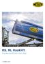 RS, RL Hooklift. Innovative and efficient in every detail. meiller.com