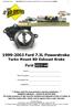 Ford 7.3L Powerstroke Turbo Mount BD Exhaust Brake Part#