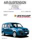 AIR-SUSPENSION. Art. nr.: L.DOBLO.CM. Auxiliary Air Suspension. Designed for: Fiat Doblo. From: 2001 & UP RDW 71/