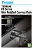 FB Series Wear Resistant Conveyor Chain