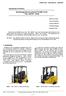 Introducing Electric-powered Forklift Truck New ARION Series