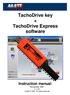 TachoDrive key + TachoDrive Express software