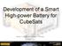 Development of a Smart High-power Battery for CubeSats
