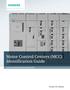 Motor Control Centers (MCC) Identification Guide.  Answers for industry.
