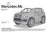 Mercedes ML. Ride-on Toy Car 5F60AD7. Styles and colors may vary. Made in China