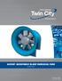 Air Moving Solutions. axifan adjustable blade vaneaxial fans