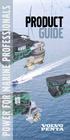 Power for marine professionals. Product guide