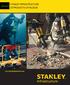 STANLEY INFRASTRUCTURE CE PRODUCTS CATALOGUE