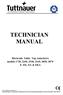 TECHNICIAN MANUAL. Electronic Table -Top Autoclaves models 1730, 2340, 2540, 3140, 3850, 3870 E, EK, EA & EKA