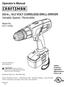 3/8 in., 19.2 VOLT CORDLESS DRILL-DRIVER Variable Speed / Reversible