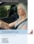 SAFE DRIVING FOR A LIFETIME IN THE DRIVER'S SEAT. A Guide to Vehicle Safety Technology