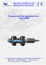 Pressure and flow regulating valve, Type B-PRO