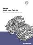 Meritor Axle & Brake Parts List. LM and LMC Series Axles including Disc and Drum Brake variants