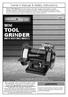 TOOL GRINDER WITH BUFFING WHEEL