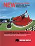 New. Bush Hog TOUGH. SqUealer Series rotary Cutters. Loaded With Bush Hog TOUGH Features