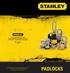 2012 Stanley Black & Decker Hardware and Home Improvement Group DaVinci Lake Forest, CA USA IN-L-SY PADLOCKS