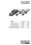 Linear Guides Series OSP-P