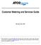Customer Metering and Services Guide Revised: May 2017