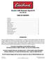 Chrysler & AMC Electronics Upgrade Kit TABLE OF CONTENTS