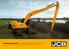TRACKED EXCAVATOR JS145/180/220/260/330/370 LONG REACH