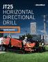 JT25 HORIZONTAL DIRECTIONAL DRILL TRENCHLESS