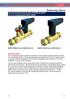 Balancing Valves. Venturi Commissioning Valve (FODRV) & (DRV) Cu x Cu Compression DN10-DN50. BOSS TM 901SC Venturi DRV DN