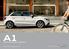 Audi A1 and Audi A1 Sportback. Price and options list September 2013