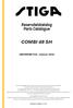 Reservdelskatalog Parts Catalogue COMBI 48 SH /S15 - Season 2015