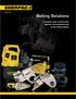 E410 Bolting Solutions. A complete range of professional hydraulic and mechanical tools for the bolting industry