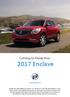 Getting to Know Your 2017 Enclave
