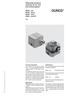 Differential pressure switches for air, flue and exhaust gases GGW A4-U/2