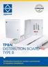 GROUP TP&N DISTRIBUTION BOARD TYPE B. Distribution boards for modern commercial & industrial installations