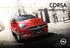 CORSA PRICES AND OPTIONS