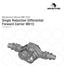 Maintenance Manual MM-0220 Single Reduction Differential Forward Carrier MD15. Issue November 2017