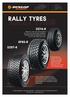 RALLY TYRES RALLY TYRES DZ74-R SP85-R DZ87-R