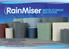 RainMiser WATER STORAGE SOLUTIONS.  RAINWATER SPECIALISTS