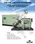 Single-Stage Rotary Screw Air Compressors