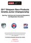 2017 Simpson Race Products Ginetta Junior Championship