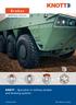 Brakes ARMOURED VEHICLES. KNOTT Specialist in military brakes and braking systems