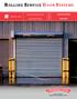 ROLLING SERVICE DOOR SYSTEMS