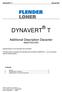 DECANTER DYNAVERT T. Additional Description Decanter 4Bs0372en/003