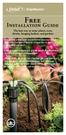 Free. Installation Guide. The best way to water plants, trees, shrubs, hanging baskets, and gardens
