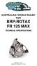 AUSTRALIAN WORLD RULES FOR BRP-ROTAX FR 125 MAX