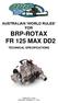 AUSTRALIAN WORLD RULES FOR BRP-ROTAX FR 125 MAX DD2